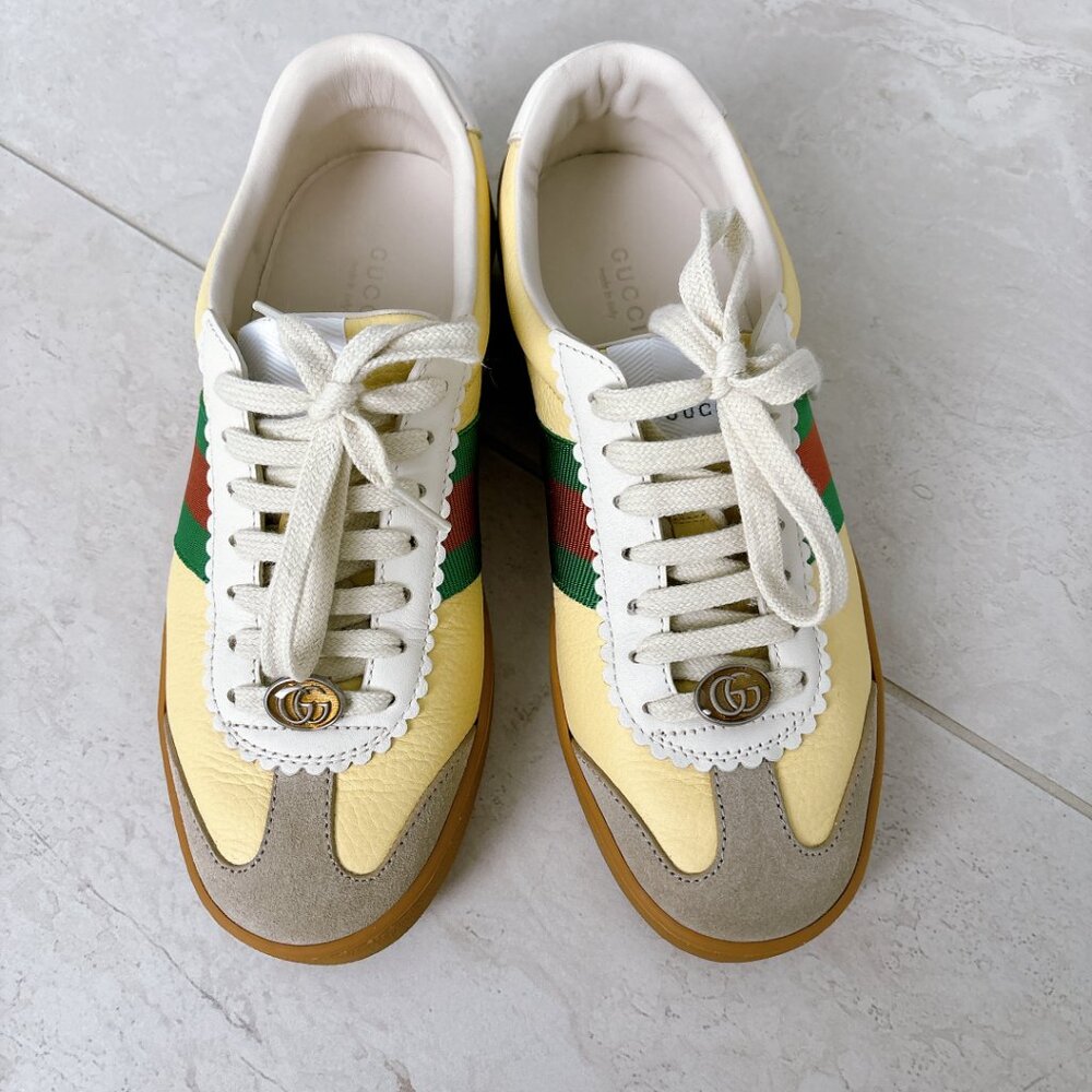 95% NEW GUCCI SHOES, SNEAKER, FITS SIZE 37